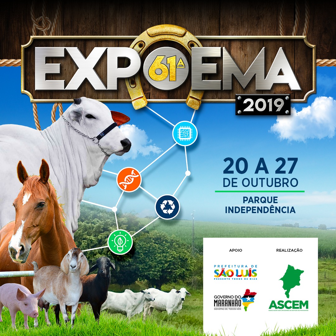 Expoema 2019 terá início neste domingo (20) - Maldine Vieira